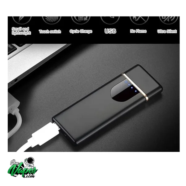 Encendedor Laser Con Luz Led Recargable - Imagen 3