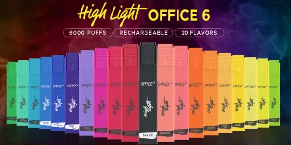 Vape Desechables High Light - Desechable 6000 Pffs