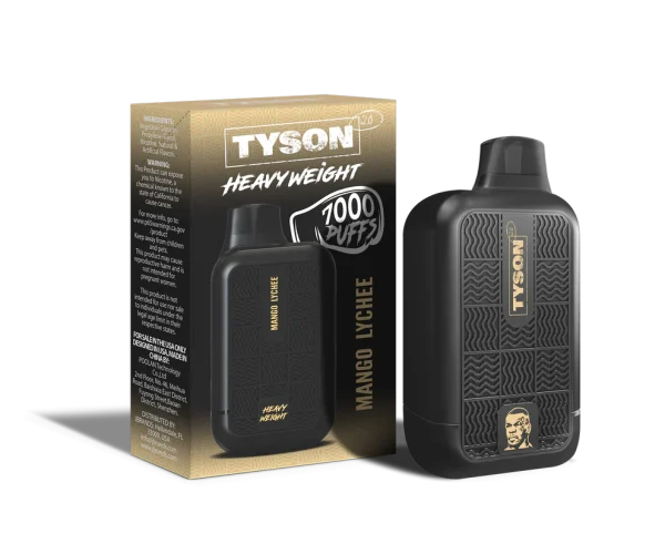 Vape Desechables Tyson Heavy Weight - Desechable 7000 Puffs